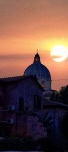 Tramonto su Roma