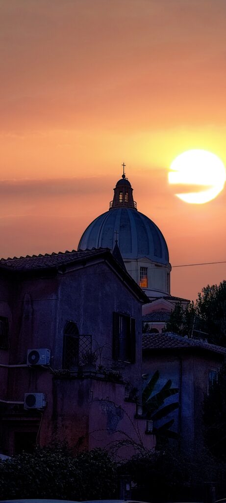 Tramonto su Roma